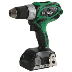 Hitachi 18-volt Li-ion Compact Driver Drill With Flashlight (pack of 1 Ea)