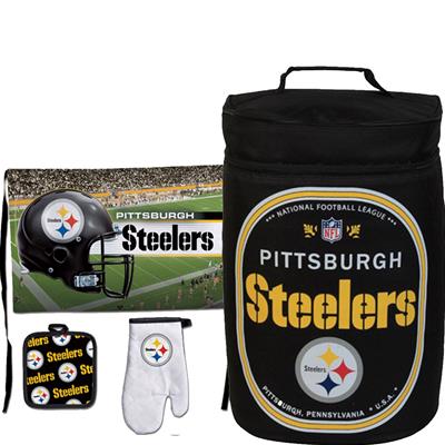 Pittsburgh Steelers NFL Ultimate Cooler and Barbeque Set