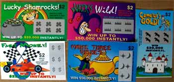 Fake Lottery Tickets - ALL WINNERS Case Pack 100