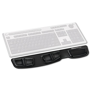 Gel Keyboard Palm Support, Black