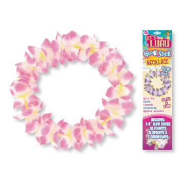 Let's Luau - Floral Glow Stick Necklace Case Pack 72