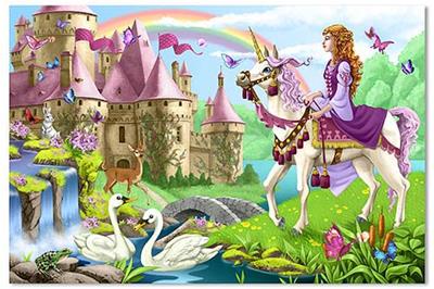 Fairy Tale Castle Floor Puzzle (48 pc)