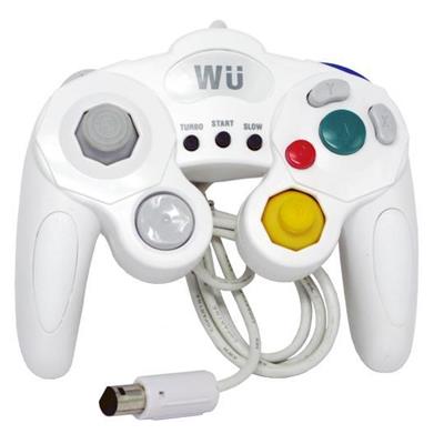 Nintendo Wii Compatible Classic White Controller