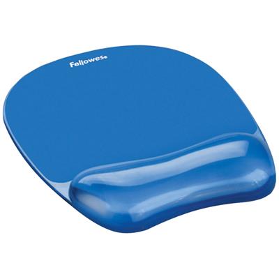 FELLOWES 91141 Blue Crystal Mouse Pad
