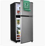 Zelon  2.4 cu.ft. Refrigerator STAINLESS