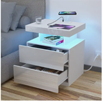 Anders Nightstand With Wireless Charging Station